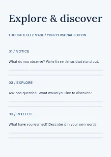 New Year creative journal worksheet template · Structured worksheets