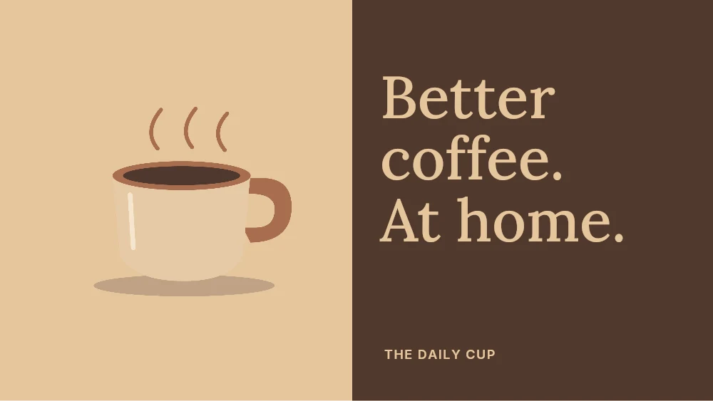 Coffee at home youtube thumbnail template · Video thumbnail