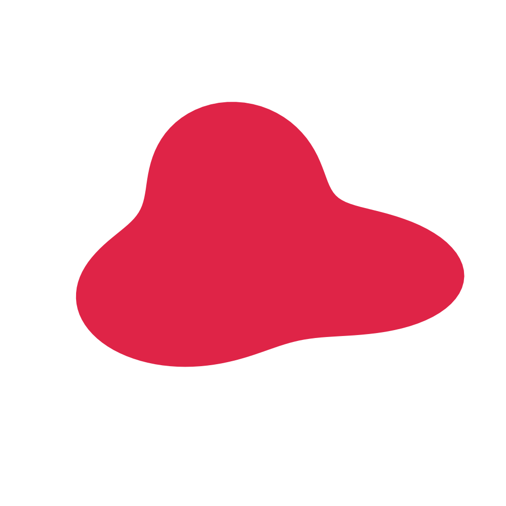 An organic wide form has 3 broad lobes and a smoothly varying outline.