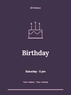 Another good year invitation template · Botanical invitation
