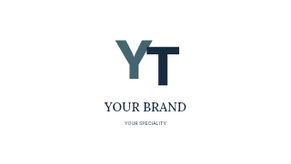 Independent business logo template · Refined identity