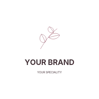 Beauty appointment guide logo template · Refined identity