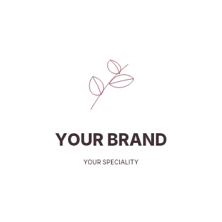 Natural soap workshop logo template · Refined identity