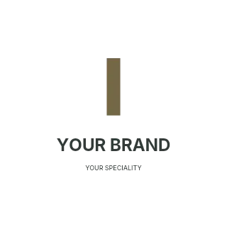 Property information guide logo template · Refined identity