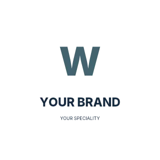 Quarterly progress review logo template · Refined identity