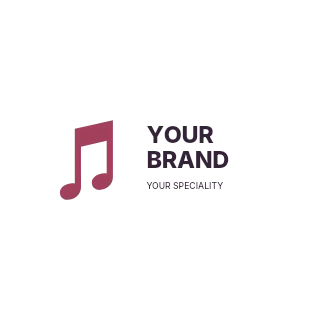 Rooftop acoustic session logo template · Refined identity
