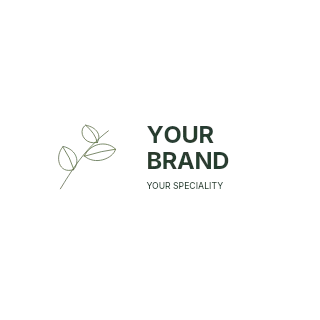 Spring garden workshop logo template · Refined identity