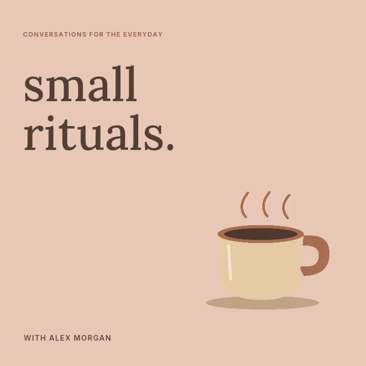 Small rituals podcast cover template · Lifestyle podcast cover