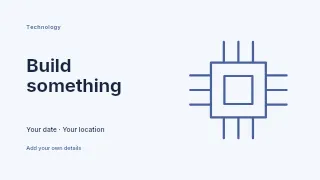 Build Something youtube thumbnail template · Horizontal photo dialogue