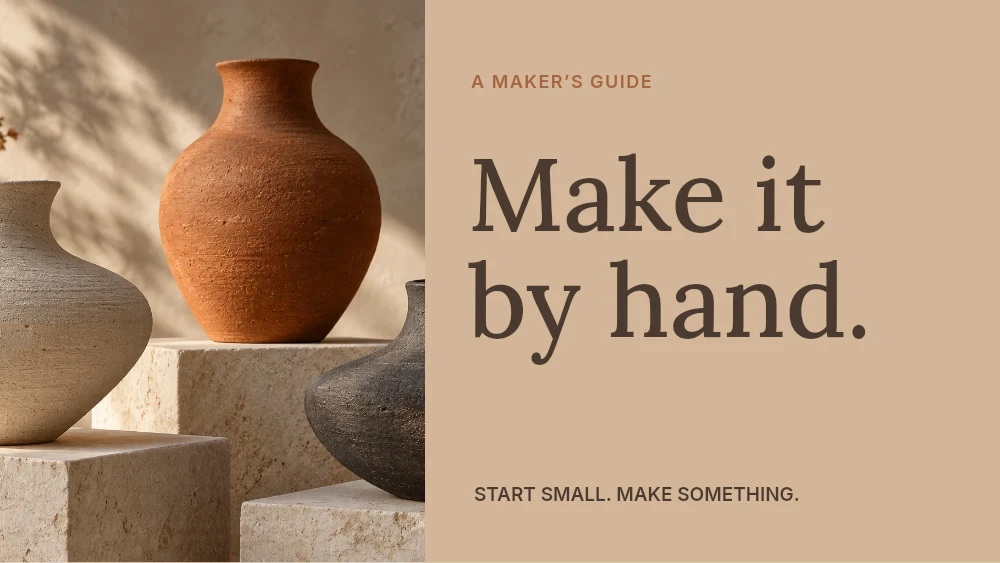 Make it by hand youtube thumbnail template · Video thumbnail