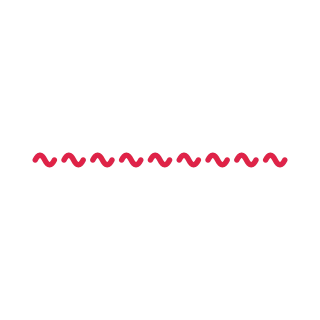 9 waves decorative divider.