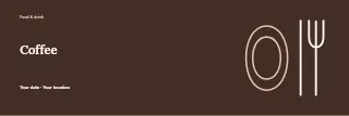 Your daily pause banner template · Horizontal photo dialogue