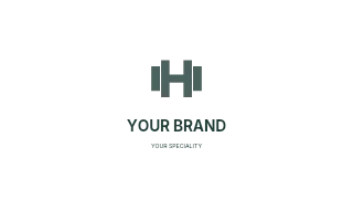 Wellbeing logo template · Refined identity