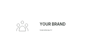 Evening gatherings logo template · Refined identity