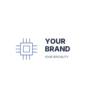 Creative coding workshop logo template · Refined identity