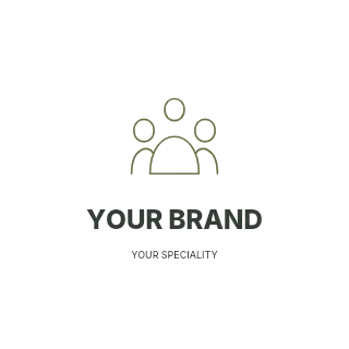 Shared skills afternoon logo template · Refined identity
