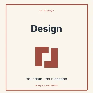 Fresh perspective social media post template · Framed editorial