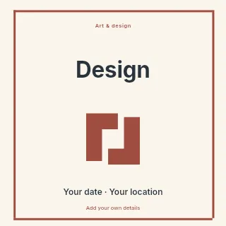 Fresh perspective social media post template · Framed editorial