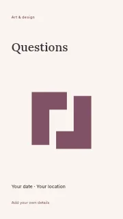 Ask us anything instagram story template · Fine-line cover