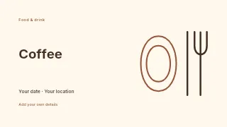 COFFEE AT HOME youtube thumbnail template · Horizontal photo dialogue