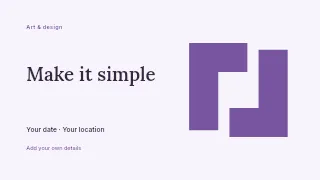 Make It Simple youtube thumbnail template · Horizontal photo dialogue