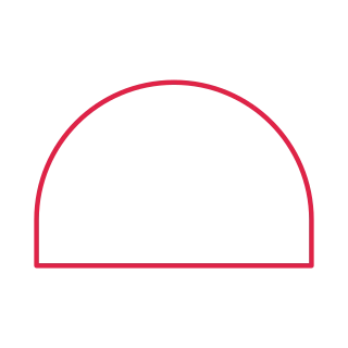 Landscape arch frame.