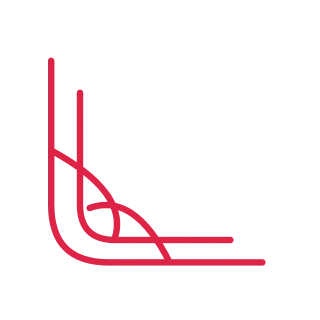 A scroll corner ornament opens towards the centre from the bottom left corner.