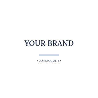 Technology logo template · Refined identity