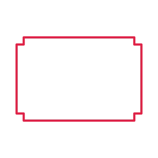 Landscape stepped frame.