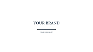 Architecture logo template · Refined identity