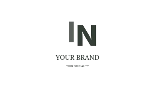 Community logo template · Refined identity