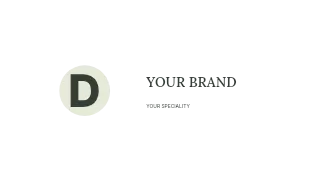 Evening gatherings logo template · Refined identity