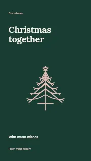 Christmas ruby ornament · Fine-line cover