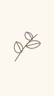 Wedding thank you note phone wallpaper template · Botanical artwork
