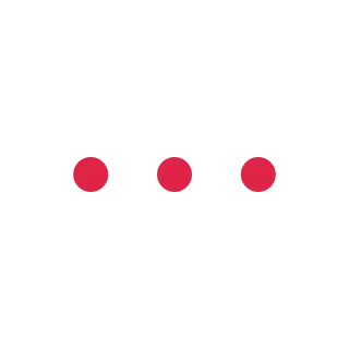 A horizontal divider repeats 3 dots motifs in an evenly spaced row.