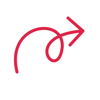A loop arrow points right with open space around its edges.