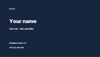 Creative coding workshop business card template · Quiet professional card