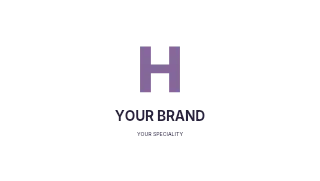 Music logo template · Refined identity