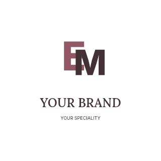Hair styling consultation logo template · Refined identity