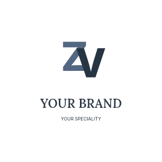 Student project showcase logo template · Refined identity