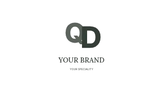 Evening gatherings logo template · Refined identity