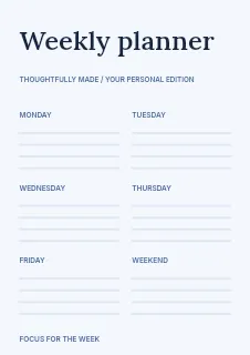 Creative coding workshop planner template · Structured planners