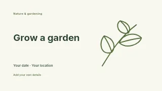 Grow a Garden youtube thumbnail template · Horizontal photo dialogue
