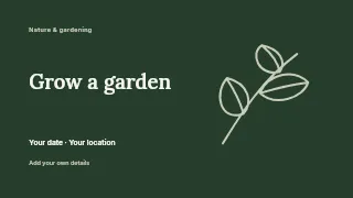 Grow a Garden youtube thumbnail template · Horizontal photo dialogue