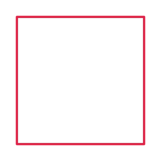 Square single frame.