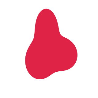 An organic tall form has 3 broad lobes and a smoothly varying outline.