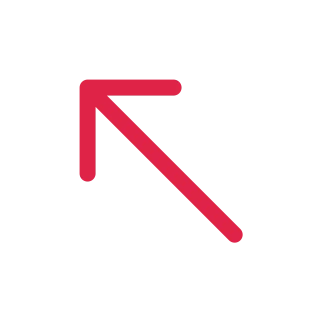 A straight arrow points up left with open space around its edges.