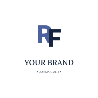 Digital product introduction logo template · Refined identity