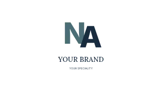 Technology logo template · Refined identity