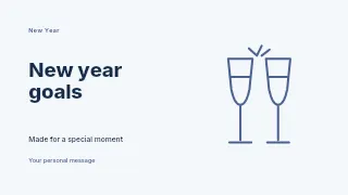 New Year goals youtube thumbnail template · Horizontal photo dialogue